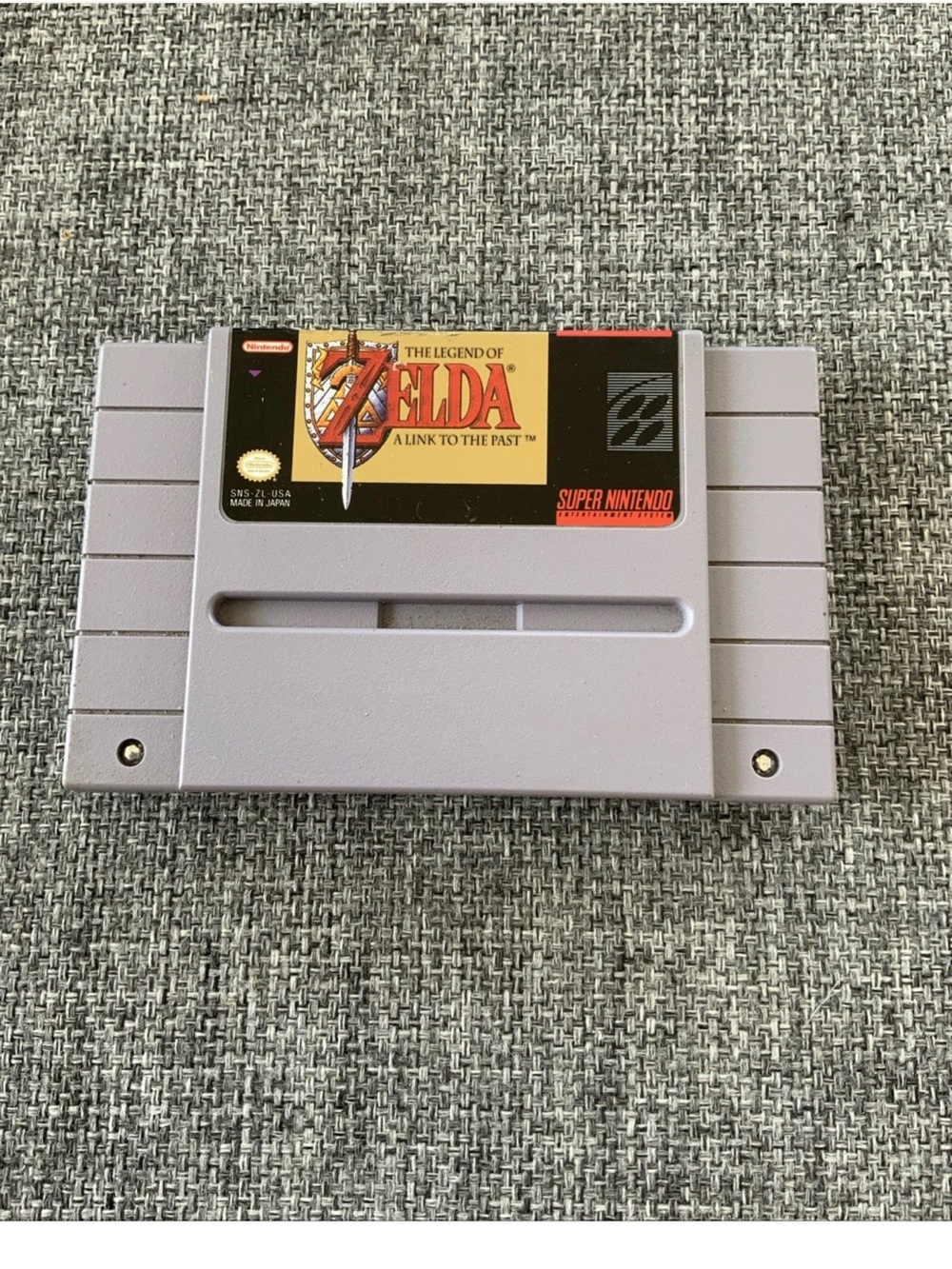 The Legend of Zelda: A Link to the Past – Super Nintendo (SNES)